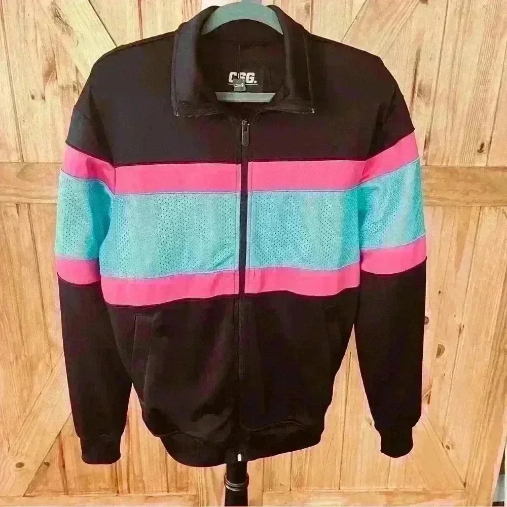 CSG Men’s Color Block Jacket - Picture 12 of 12